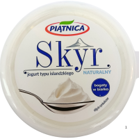 Йогурт класичний без добавок Skyr Piatnica 450g