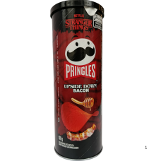 Картопляні чіпси зі смаком бекону Upside Down Bacon Pringles Stranger Things 100g