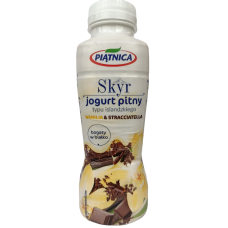 Питний йогурт скир ваніль та страчателла SKYR Piatnica 350g