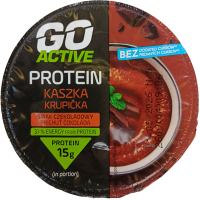 Протеїнова манна кашка без доданого цукру GoACTIVE з шоколадом 200g