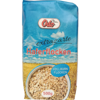 Вівсяні пластівці цільнозернові Haferflocken Odo 500g