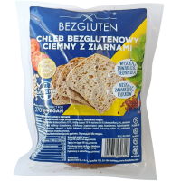 Хліб темний з насінням без глютену та лактози Bezgluten Chleb Ciemny z ziarnami 270g