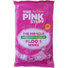 Вологі серветки для підлоги Floor Wipes The Pink Stuff 20шт