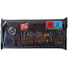 Серветки для шкіряних поверхонь Leather Wipes W5 25шт
