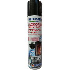 Піна для чищення духовки, гриля та каміна Backofen-Grill-Und Kaminglas Reiniger Heitmann 400ml