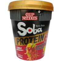 Соба швидкого приготування високобілкова chili Cup Noodles Soba 93g