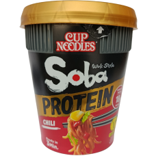 Соба швидкого приготування високобілкова chili Cup Noodles Soba 93g