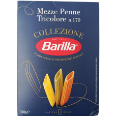 Паста пене кольорові Barilla colleziione mezze penne tricolore 500g