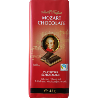 Шоколад темний з начинкою зі смаком трюфеля та марципана Mozart Chocolate Maitre Truffout 143g