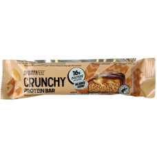 Протеїновий батончик 16% зі смаком арахісу та карамлі Crunchy Protein Bar Sportyfeel 50g