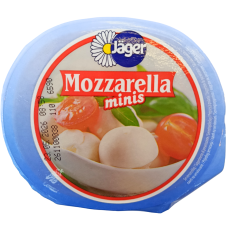 Сир Моцарела Mini Mozzarella Jager 125g