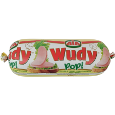 Ковбаса варена з курятини та індичатини Wudy Aia 500g