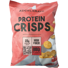 Протеїнові чіпси з гороху зі смаком барбекю Protein Crisps Accelerate 70g