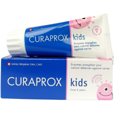 Зубна паста дитяча зі смаком кавуна Kids Curaprox 6+ 60ml