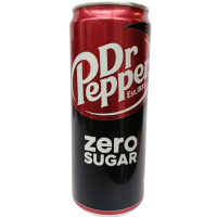 Напій Dr Pepper zero без цукру 330ml