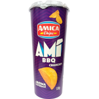Чіпси картопляні зі смаком барбек'ю в тубі Original Amica 100g