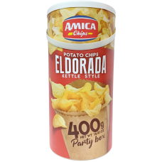 Картопляні чіпси класичні в тубусі Eldorada Amica Chips 400g