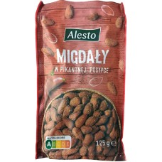 Мигдаль смажений у пікантній глазурі Migdaly Alesto 125g