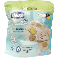 Капсули для прання дитячих речей 0+ Sensitive Chicco 20шт