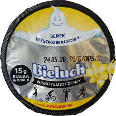 Високобілковий сирок 15% зі смаком ванілі Bieluch 150g