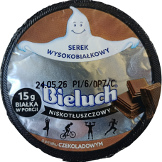 Високобілковий сирок 15% зі смаком шоколаду Bieluch 150g