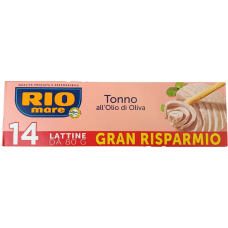 Rio Mare Tonno all’Olio di Oliva Rіо Маре Тунець в оливковій олії 14*80g