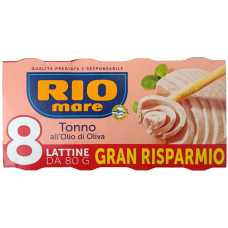 Rio Mare Tonno all’Olio di Oliva Rіо Маре Тунець в оливковій олії 8*80g