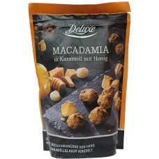 Горіх макадамія в меді та карамелі Deluxe 120g