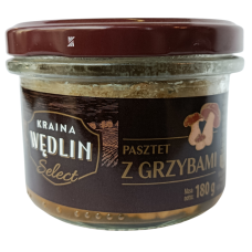 Паштет свиний з курячої печінки та грибами Kraina Wedlin 180g