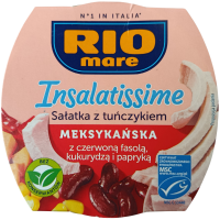 Салат з тунцем горошком, кукурудзою та олвками Rio Mare Insalatissime Mais e Tonno 160g