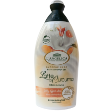 Гель для душу з молочком куркуми Latte curcume L'angelica 500ml
