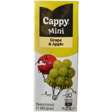 Нектар зі смаком виноград-яблуко Cappy Mini 200ml