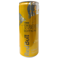Напій енергетичний RedBull energy drink тропічні фрукти the Yellow edition 250ml