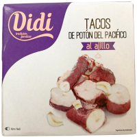 Восьминіг в соняшниковій олії з часником Tentaculos de poton del Pacifico ajillo Didi 266g