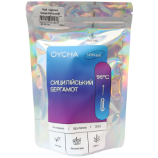 Чай чорний Сицилійський Бергамот Oycha 70g