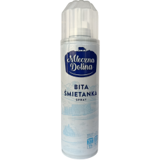 Взбиті вершки в спреї Bita Smietanka Spray Mleczna Dolina 250ml