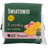 Сир тостовий Tostowy z szynka ser topiony Swiatowid 250g