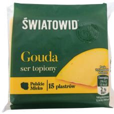 Сир тостовий гауда Gouda ser topiony Swiatowid 250g