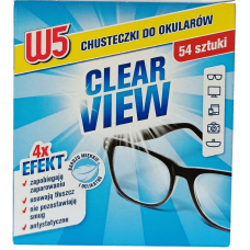 Серветки для екранів та окулярів Clear View W5 54szt