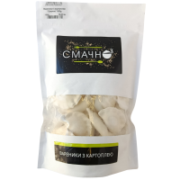 Вареники з картоплею "Смачно" 500g