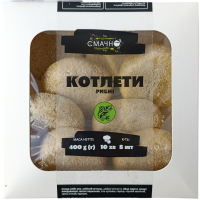 Котлети рибні "Смачно" 400g
