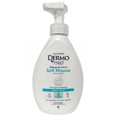 Гель-мус для інтимної гігієни зі зволожуючим компонентом Soft Mousse Dermomed 600ml