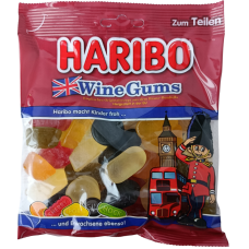 Желейні цукерки Wine Gums Haribo 175g
