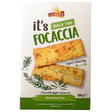 Фокачча з розмарином Focaccia La Mole 100g