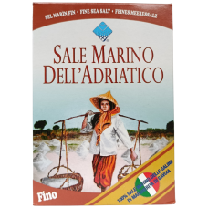 Морська сіль дрібного помелу Sale Marino Dell`Adriatico Fino 1kg