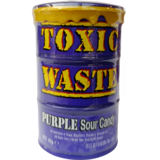 Кислі драже і смаком винограду та ожини Toxic Wasted 42g