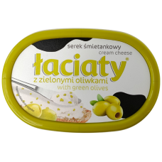 Крем-сир з зеленими оливками Laciaty 135g