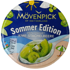 Йогурт зі смаком ківі та винограда Movenpick 150g