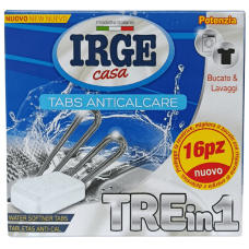 Таблетки для чищення пральних машин Irge Casa 16шт