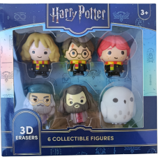 Фігурки колекційні Гаррі Поттер 3D erasers Harry Potter